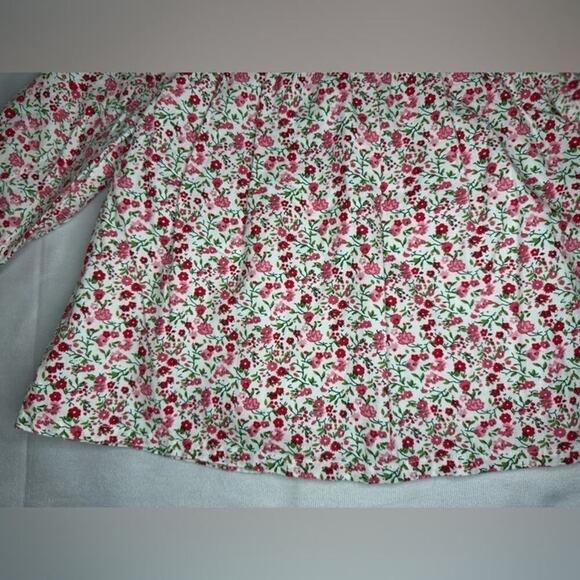 Free Planet Girls 2T Long Sleeve Colorful Floral Button Down Casual Top - Picture 15 of 16